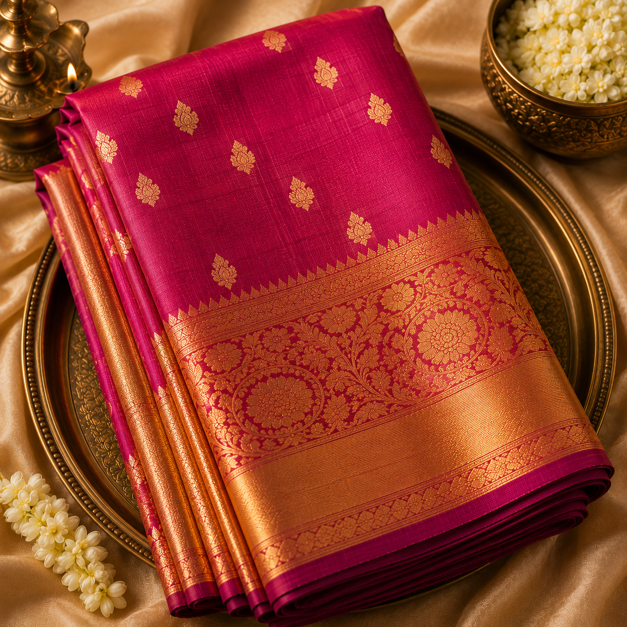 Pure ethnic pattu sarees