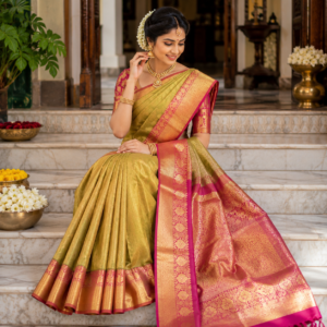 Halfmix Pattu Saree