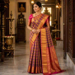 Kanchi Chex Saree