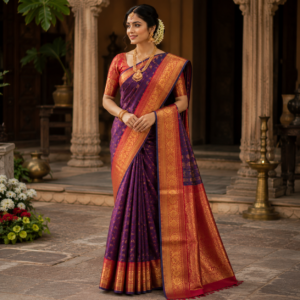 Semi Gadwal Saree