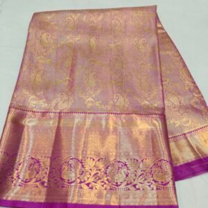 Semi kanchi pattu saree