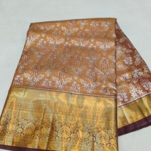 Semi kanchi pattu saree