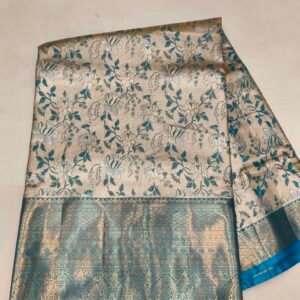 Semi kanchi pattu saree