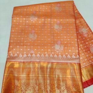 Vintage Semi kanchi pattu saree