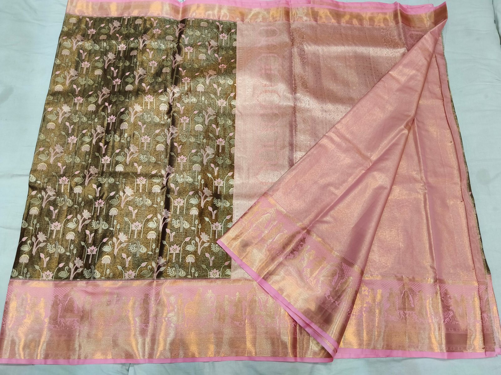 Kanchi pattu saree - Image 3