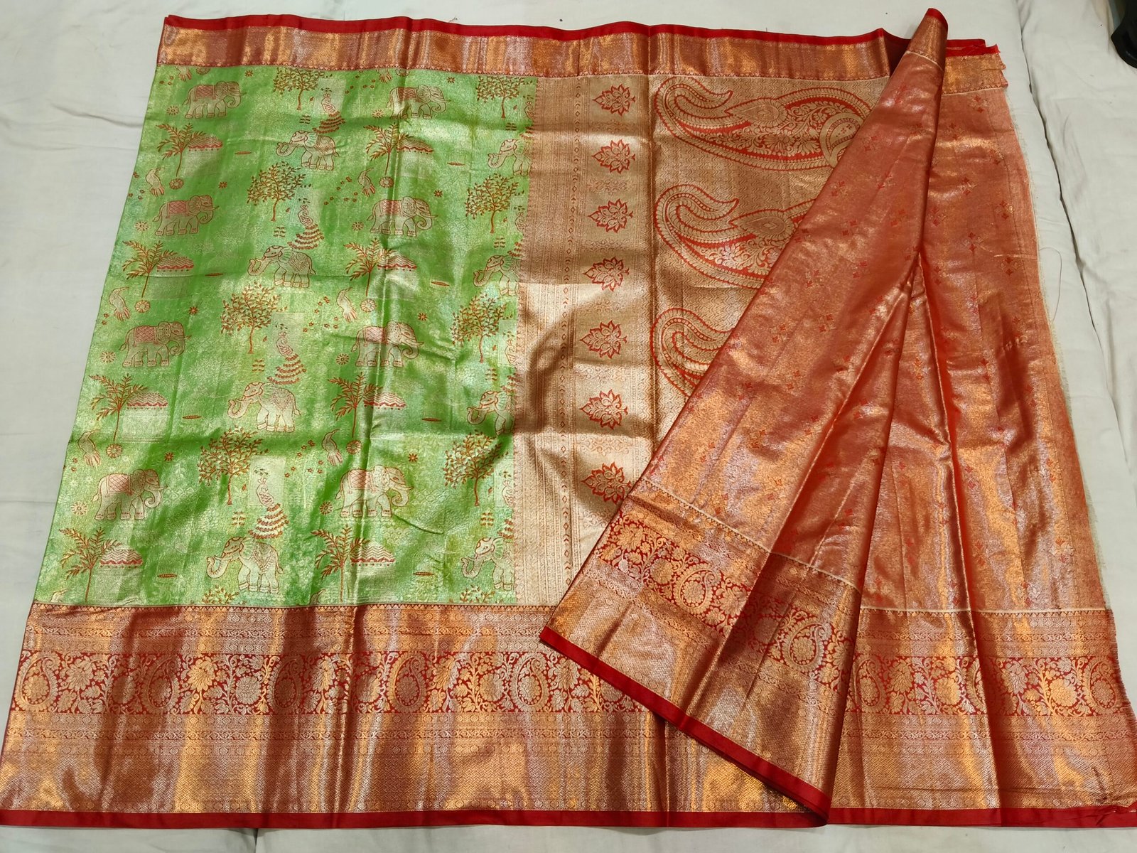 Kanchi pattu sarees - Image 3