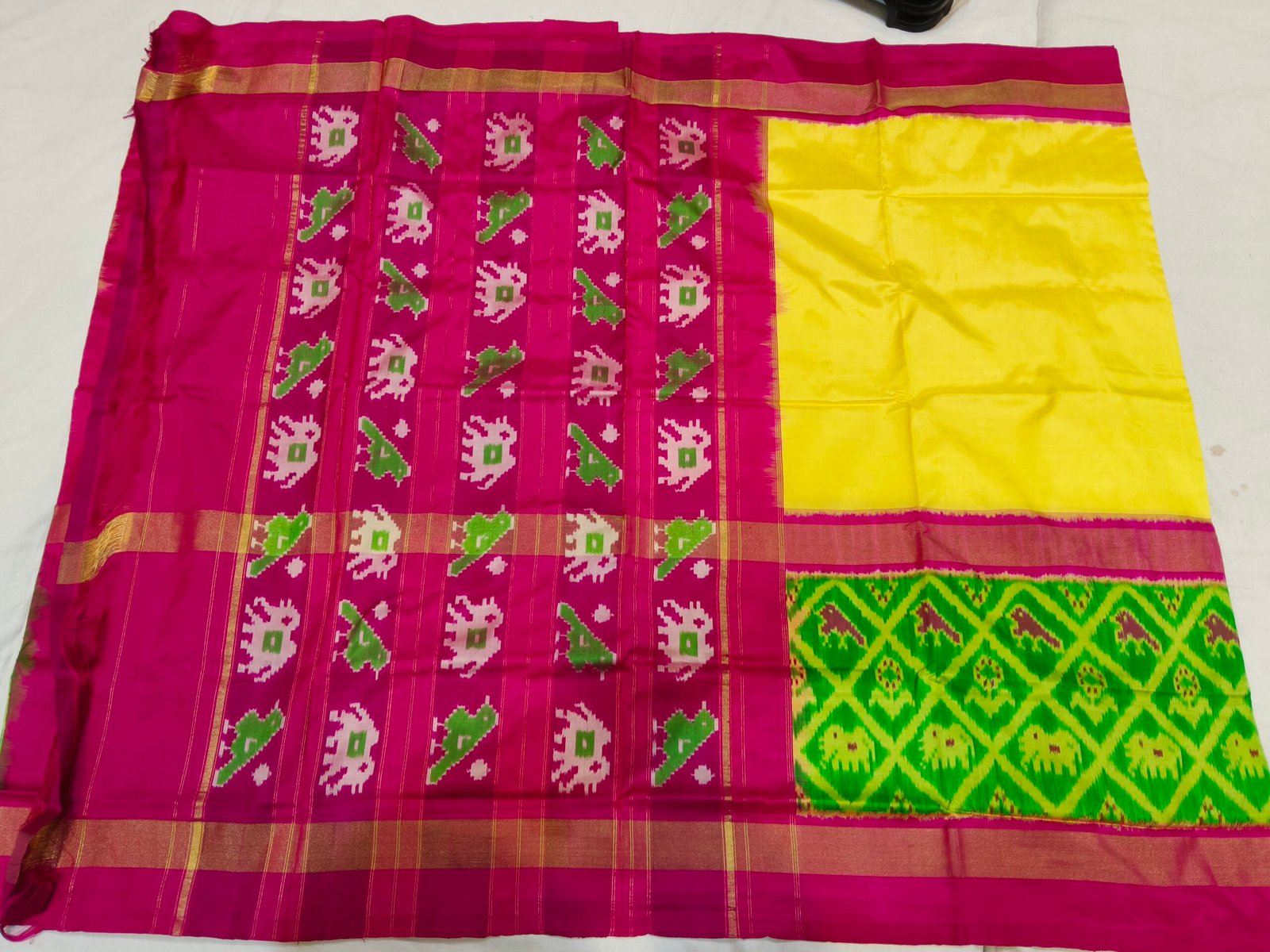 Pure pochampally saree - Image 2