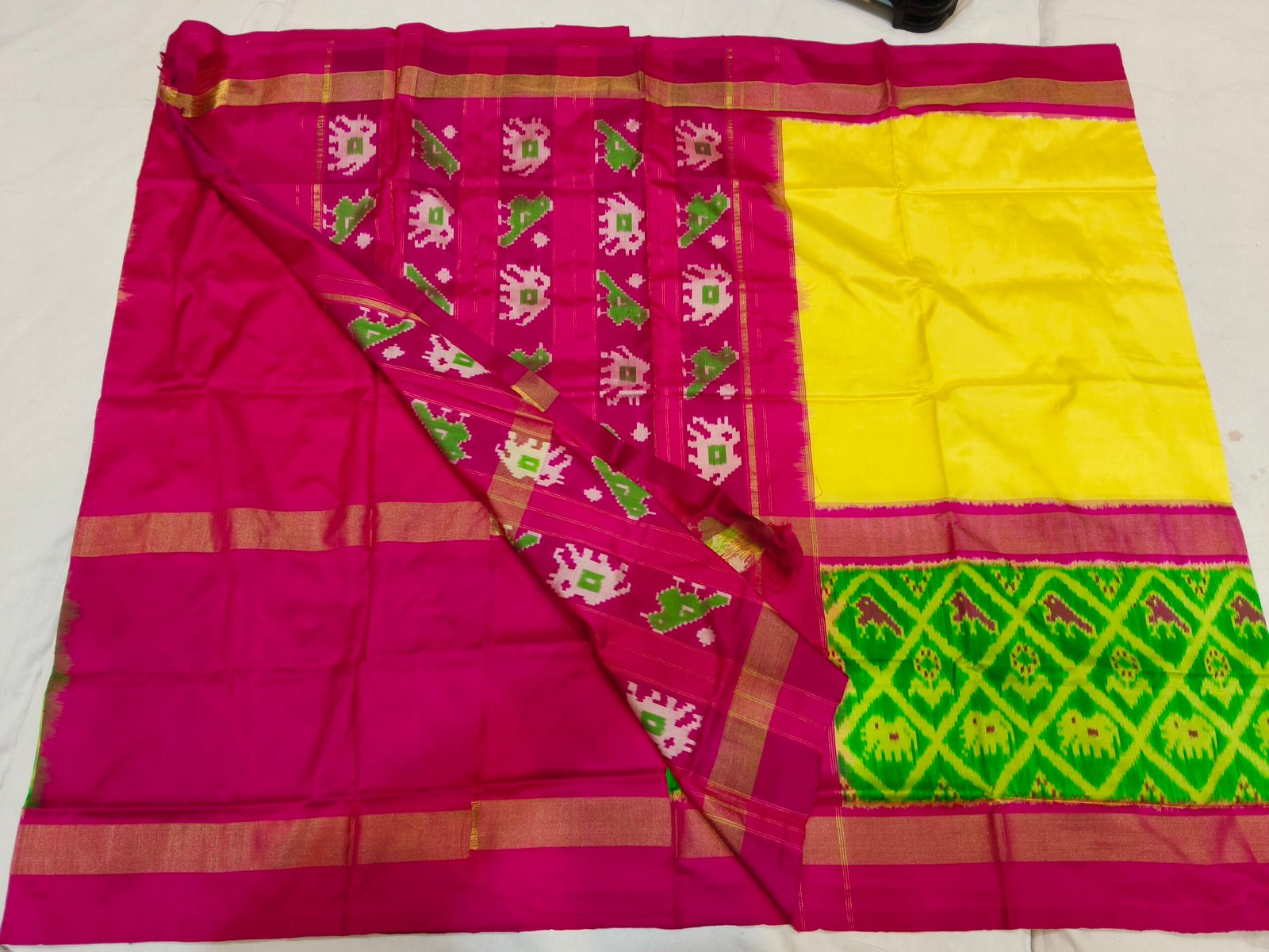Pure pochampally saree - Image 3