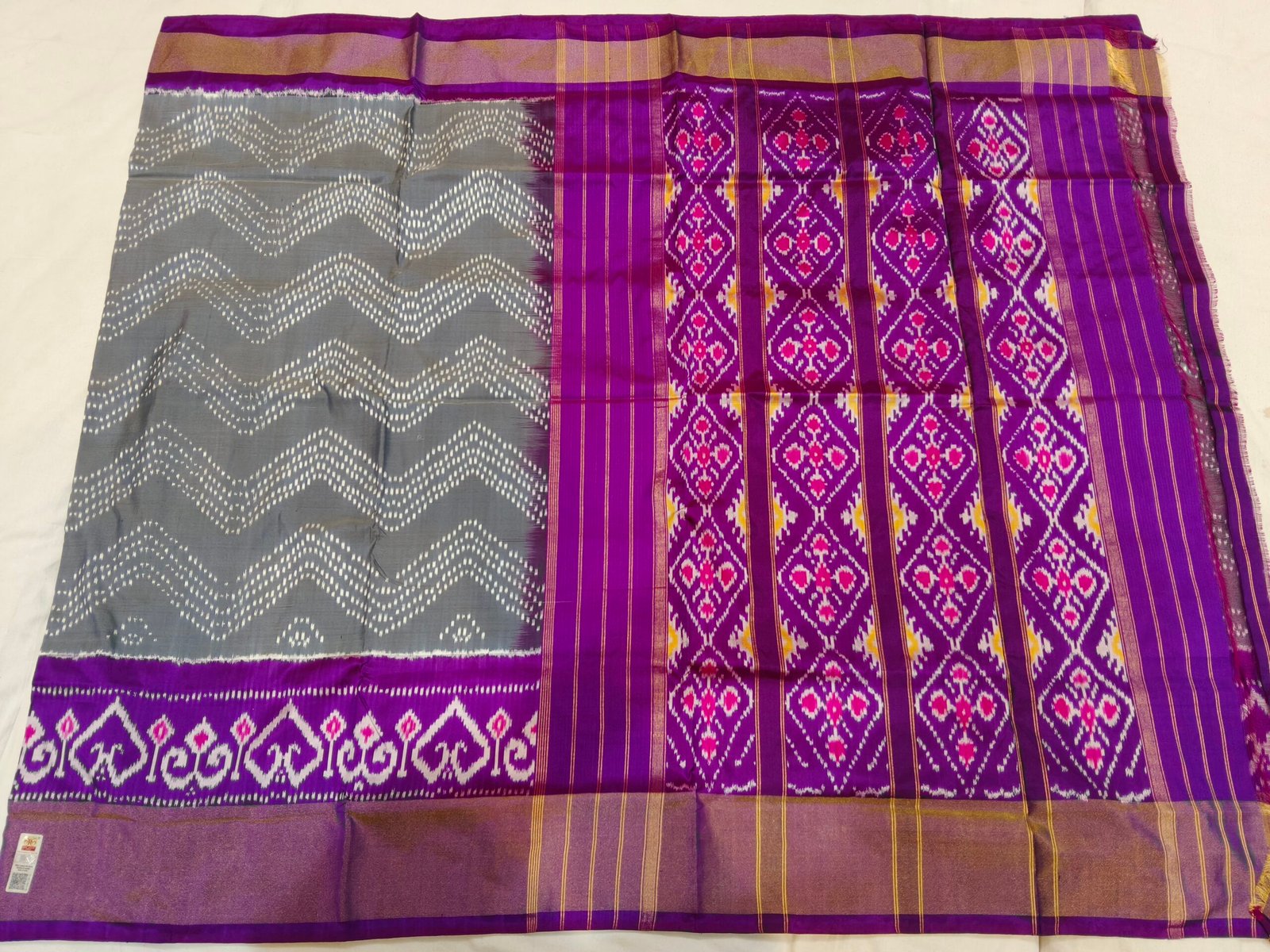 Pure pochampally saree - Image 2