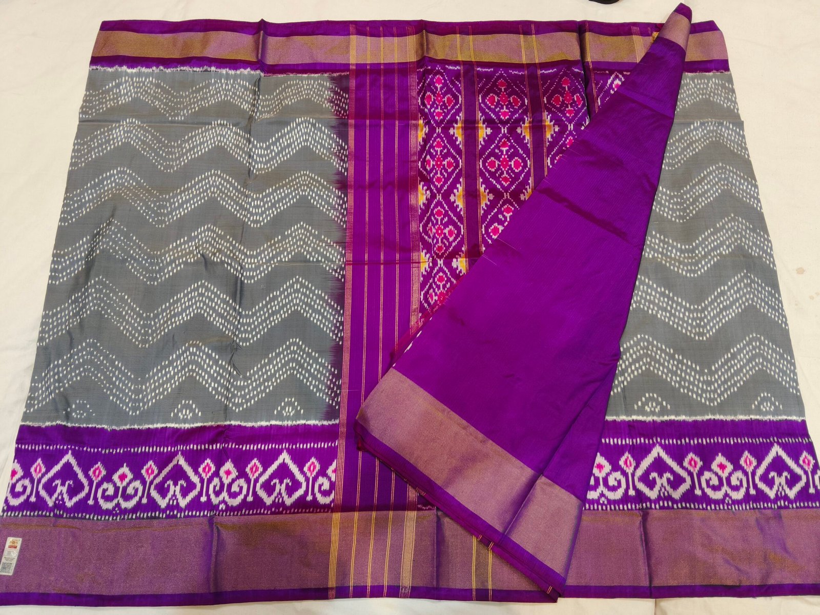 Pure pochampally saree - Image 3