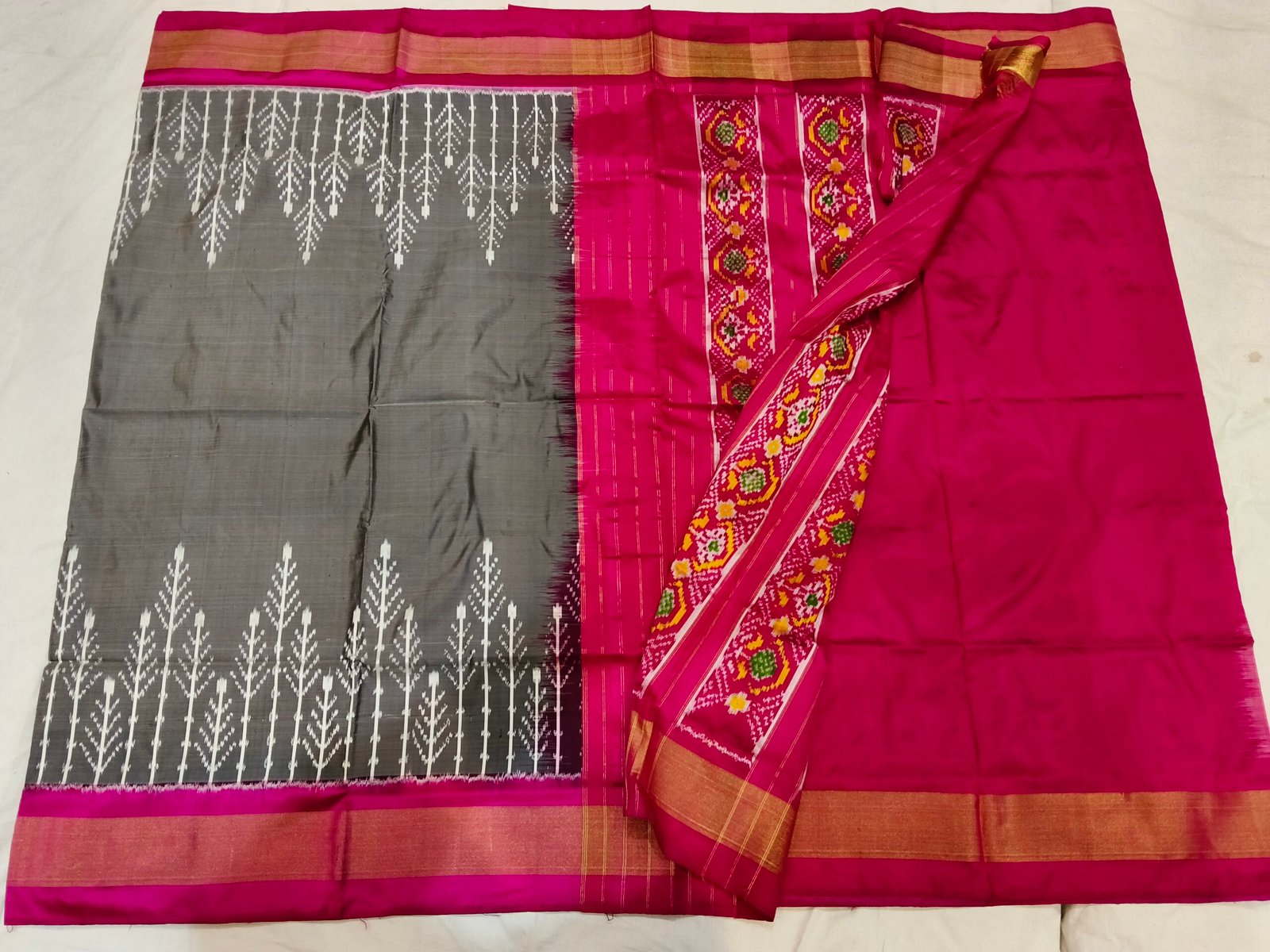 Pure pochampally saree - Image 3
