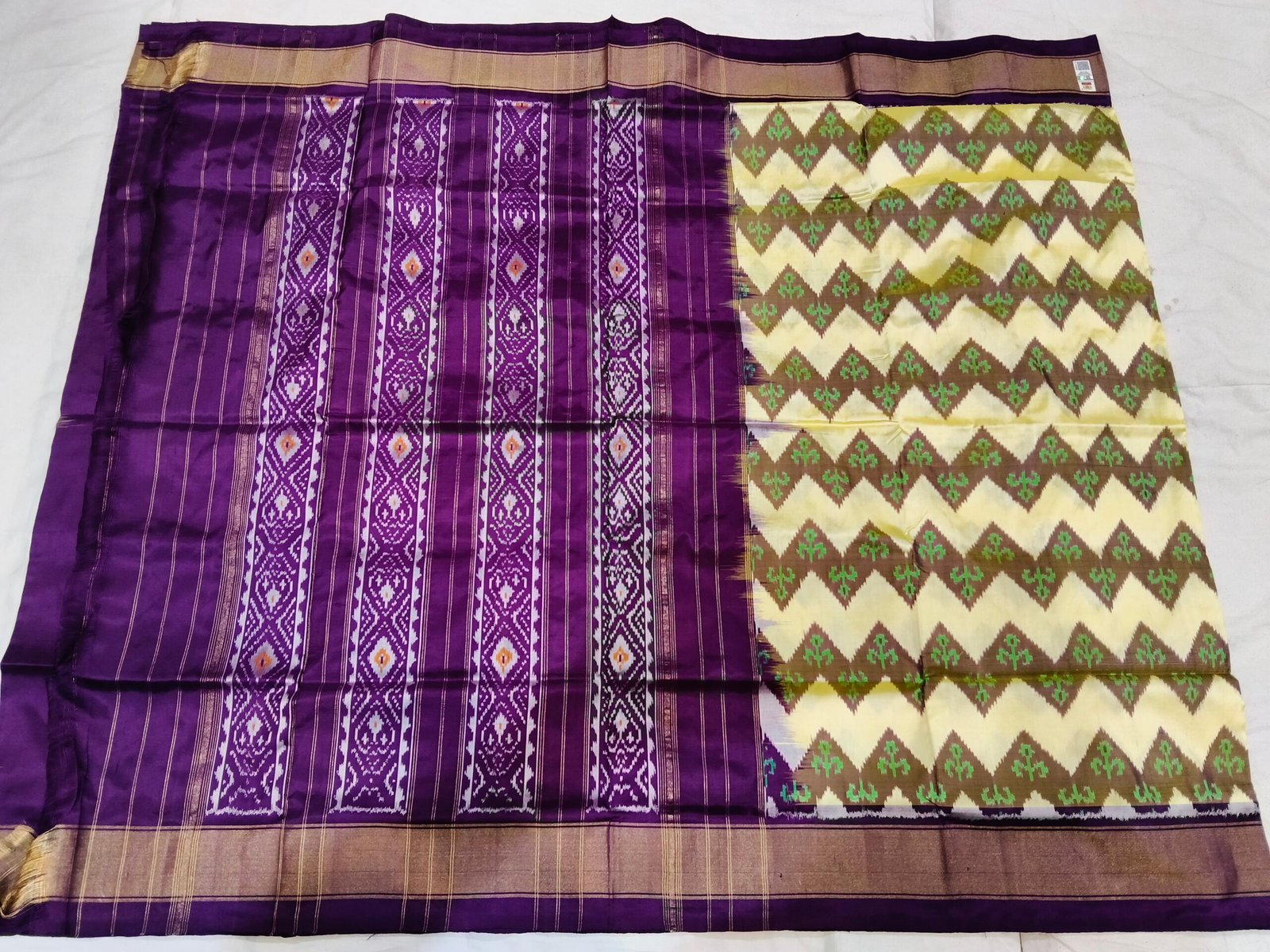Pure pochampally saree - Image 2