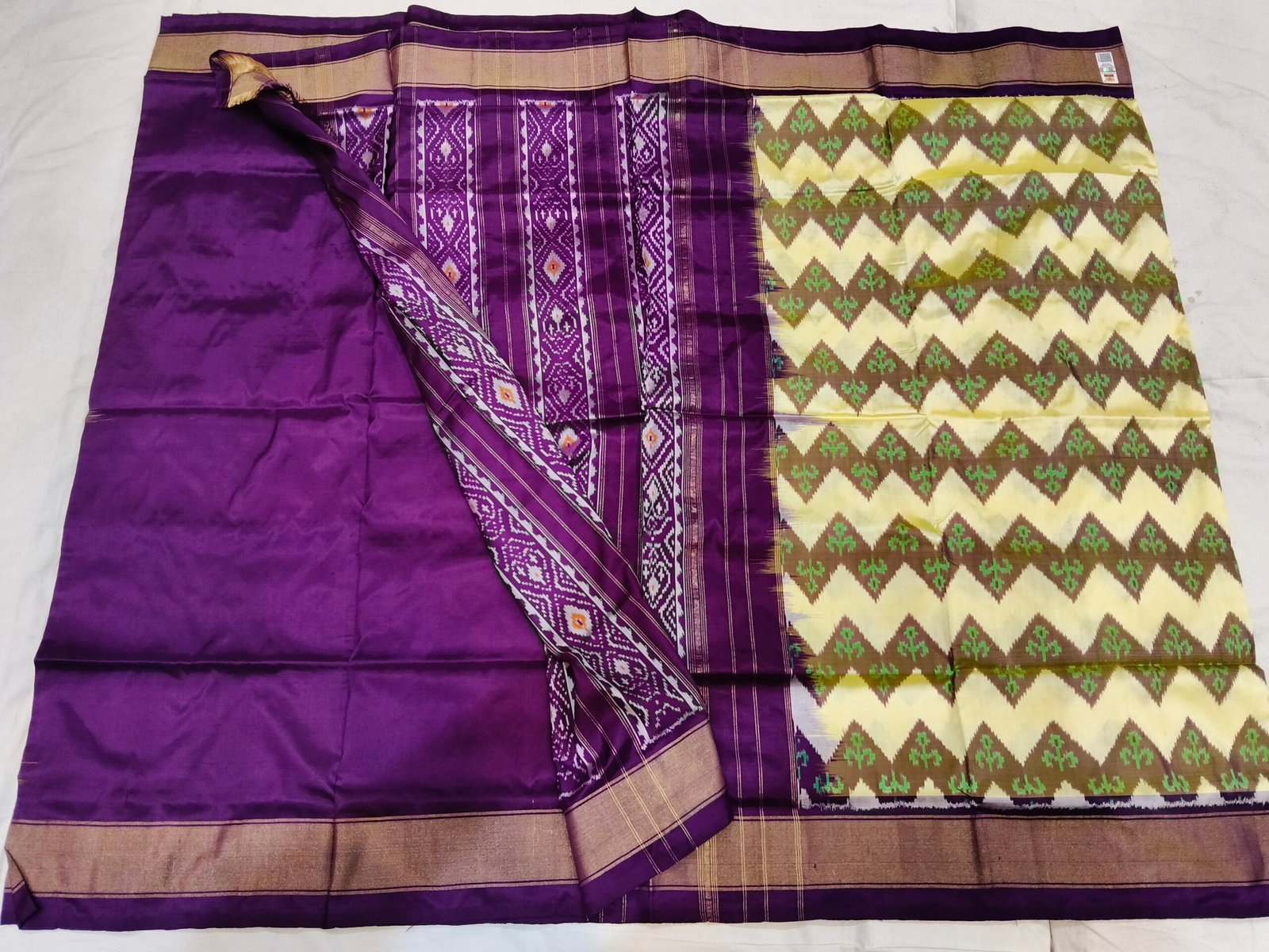 Pure pochampally saree - Image 3
