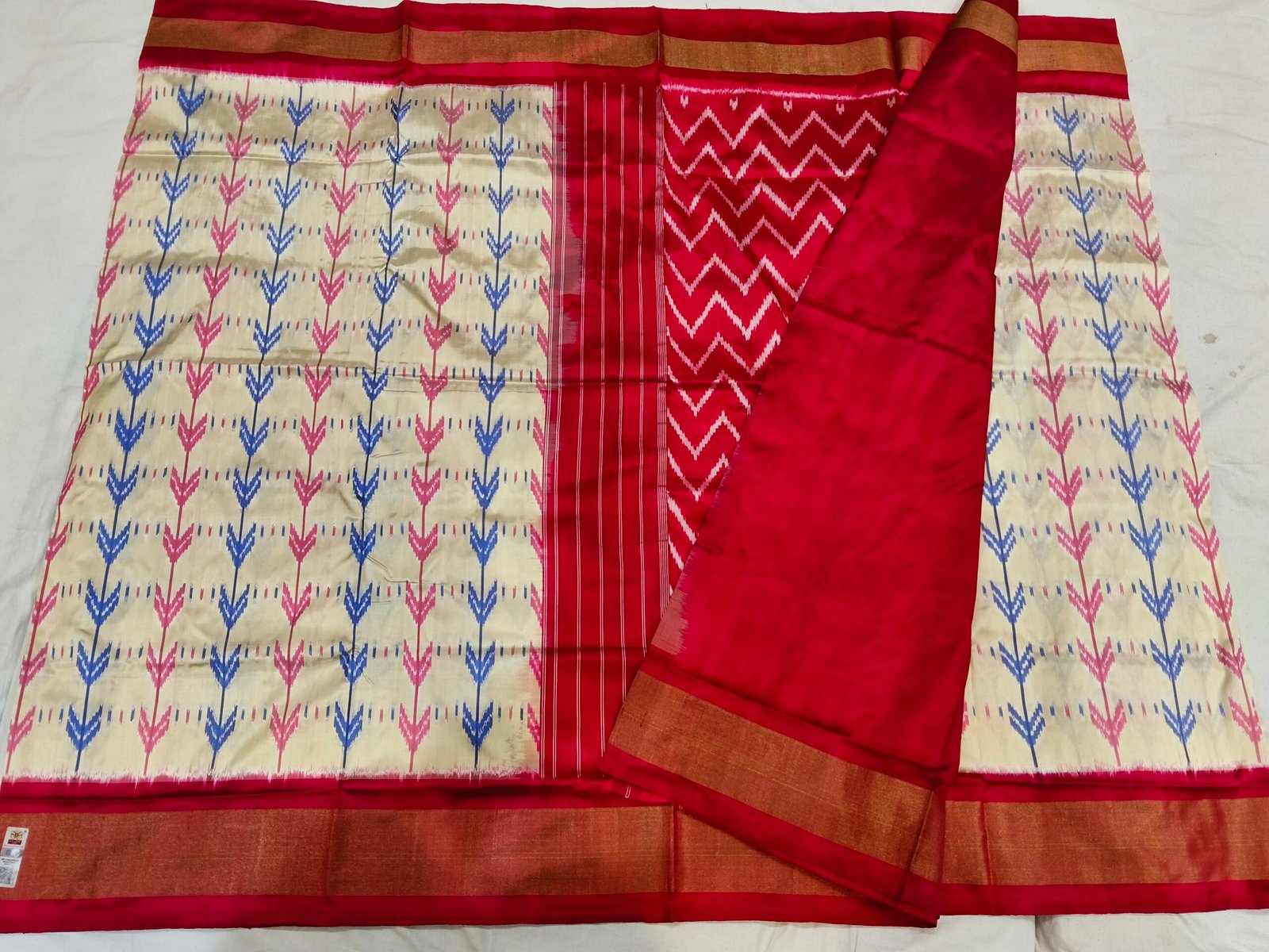 Pure pochampally saree - Image 2