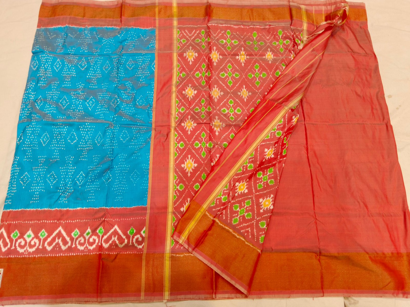 Pure pochampally saree - Image 3