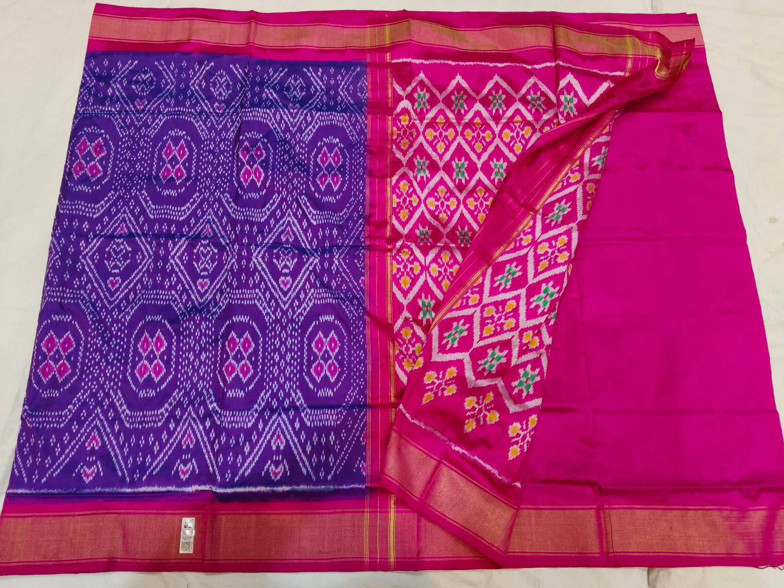 Pure pochampally saree - Image 3