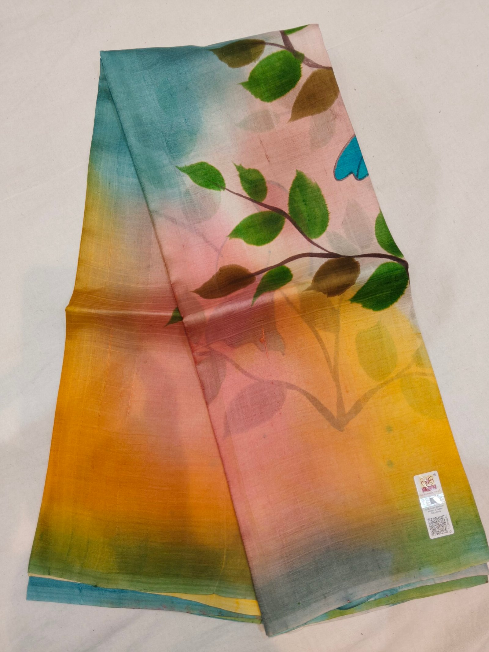 Pure Tussar silk saree