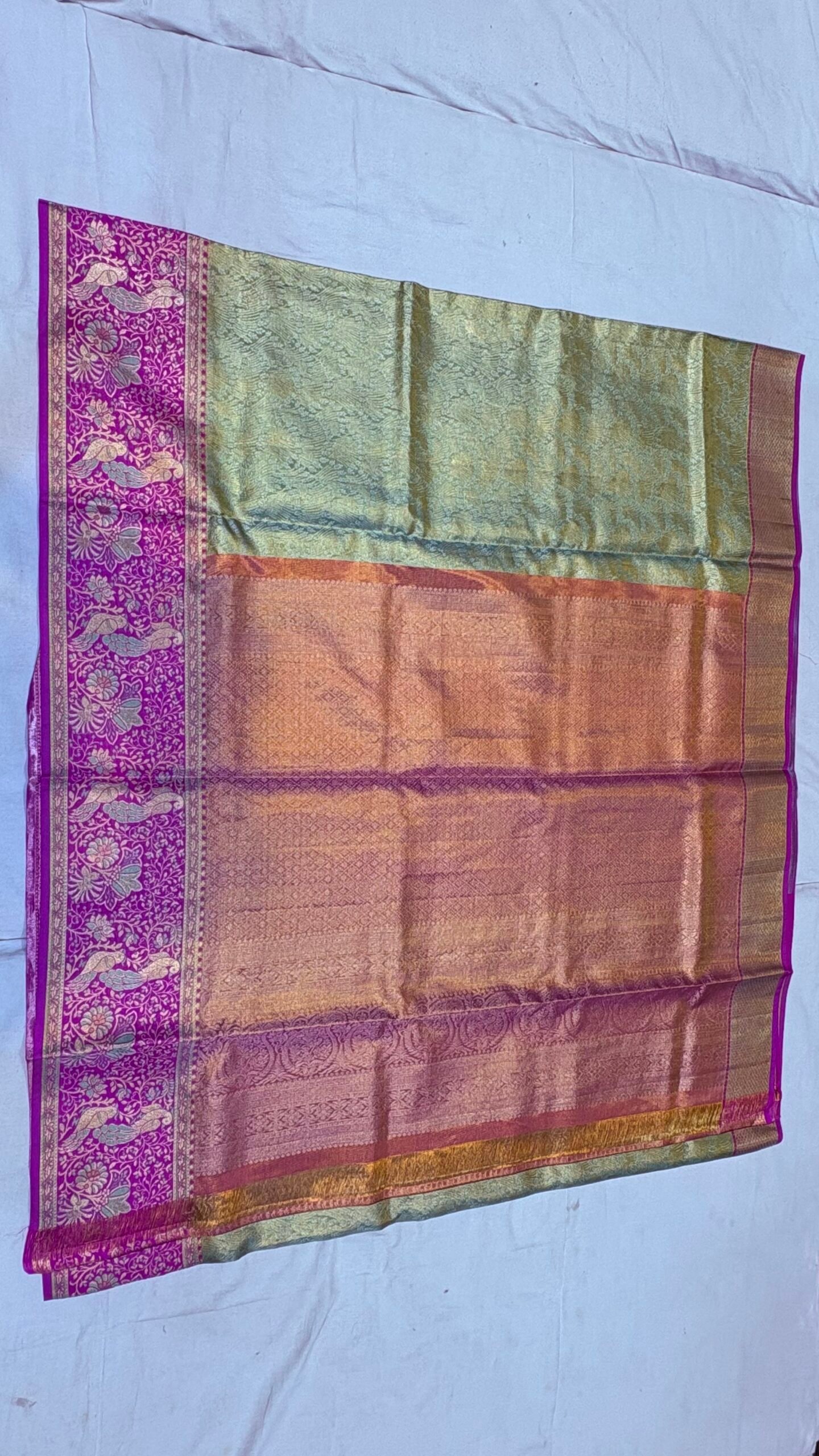 Pure kanchi pattu saree - Image 3