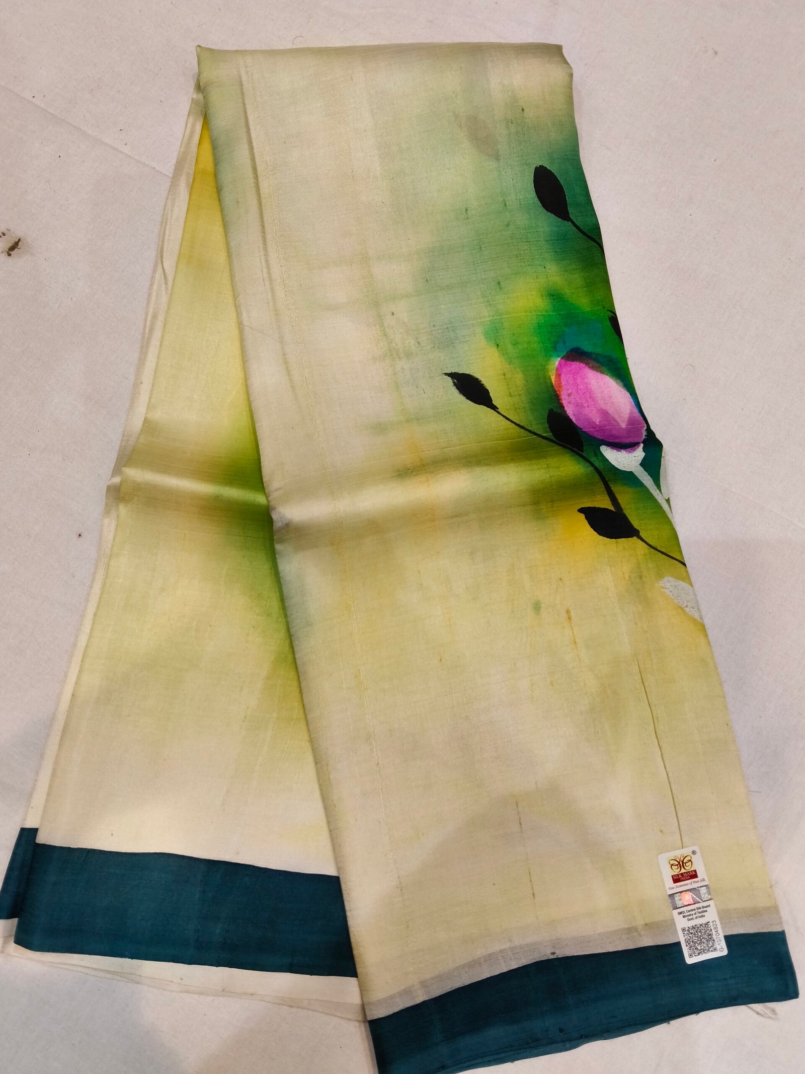 Pure Tussar silk saree