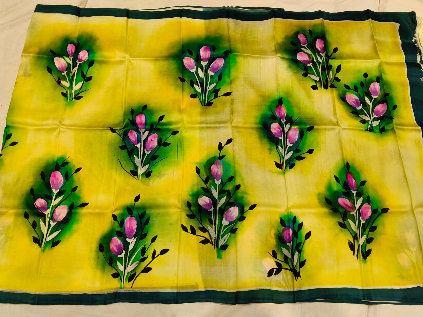 Pure Tussar silk saree - Image 2
