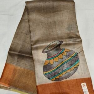 Pure Tussar silk saree