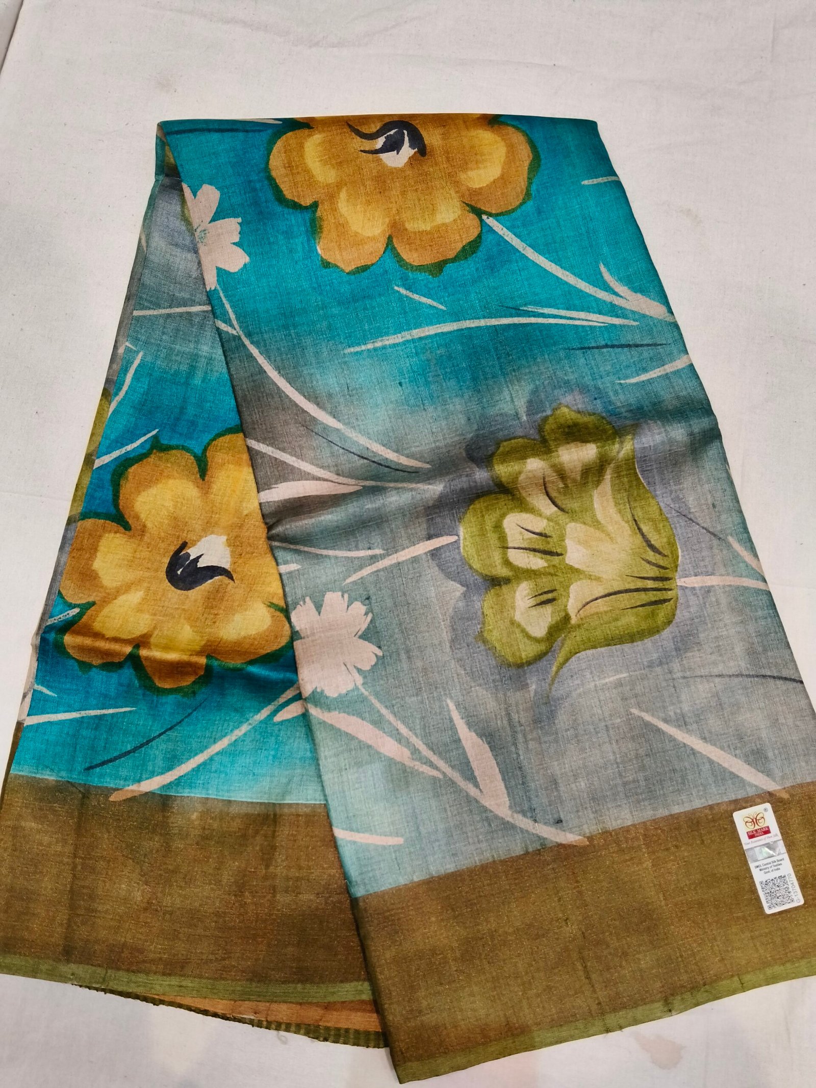 Pure Tussar silk saree