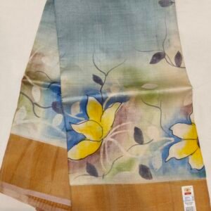 Pure Tussar silk saree