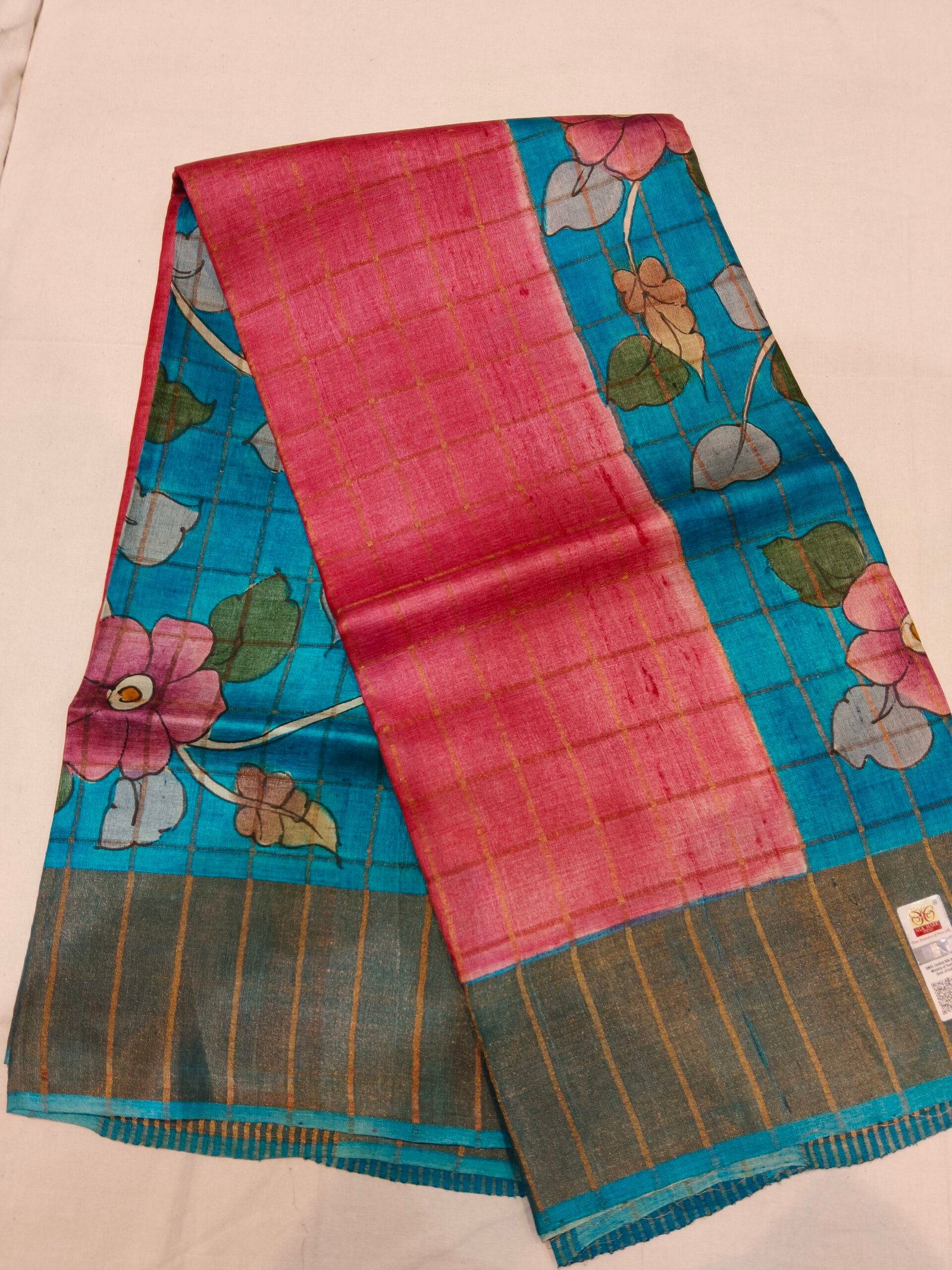 Pure Tussar silk saree