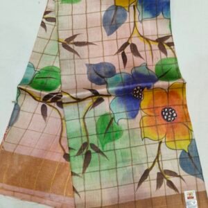 Pure Tussar silk saree