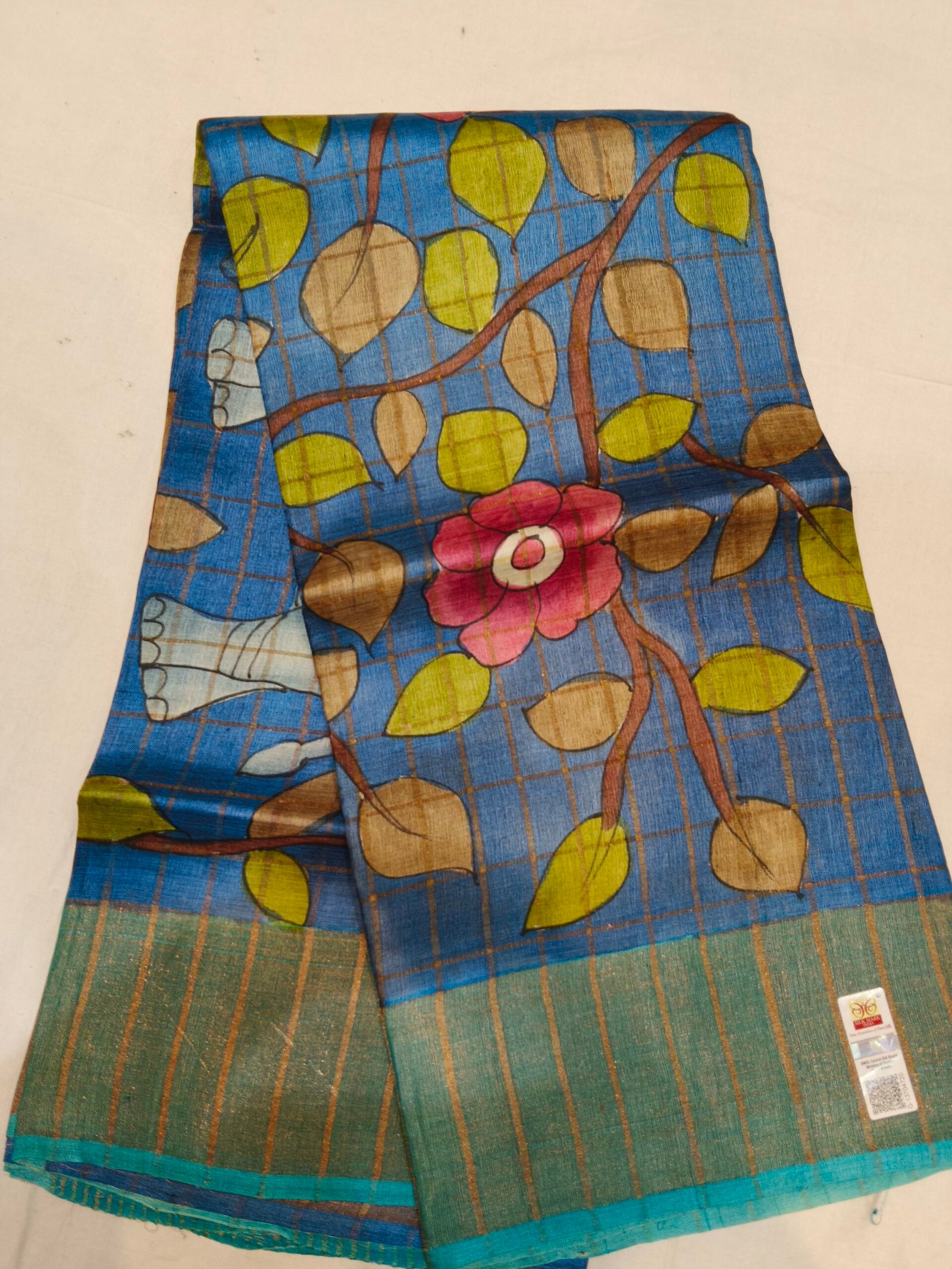 Pure Tussar silk saree