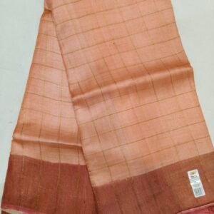 Pure Tussar silk saree