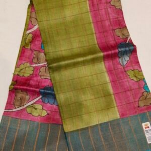 Pure Tussar silk saree