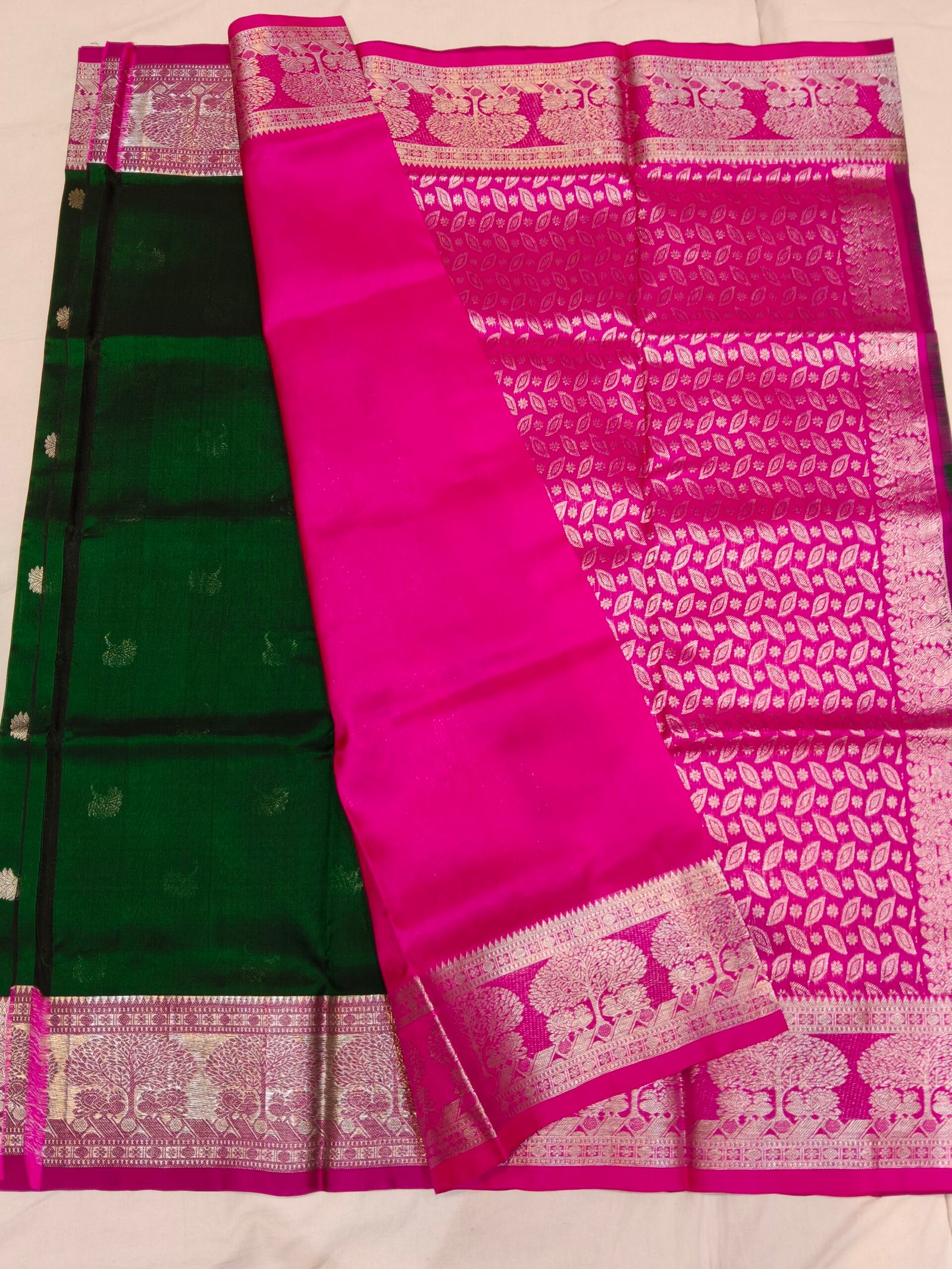 Pure Venkatagiri Pattu Saree - Image 3