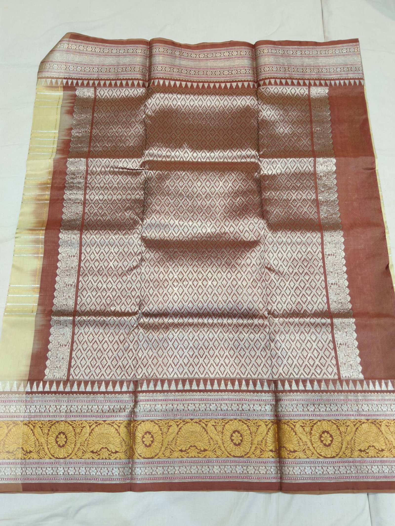 Pure Venkatagiri Pattu Saree - Image 3