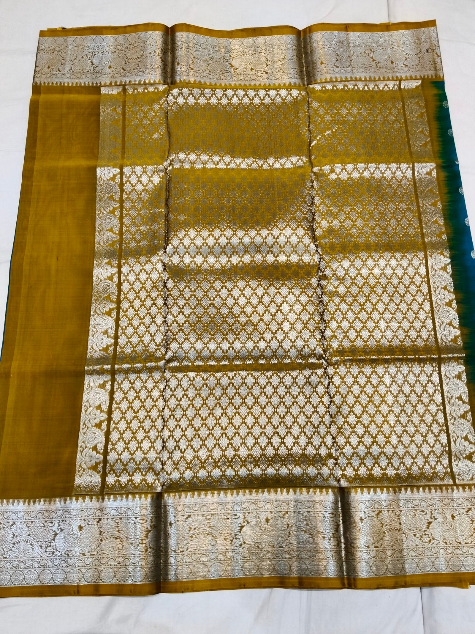 Pure Venkatagiri Pattu Saree - Image 2