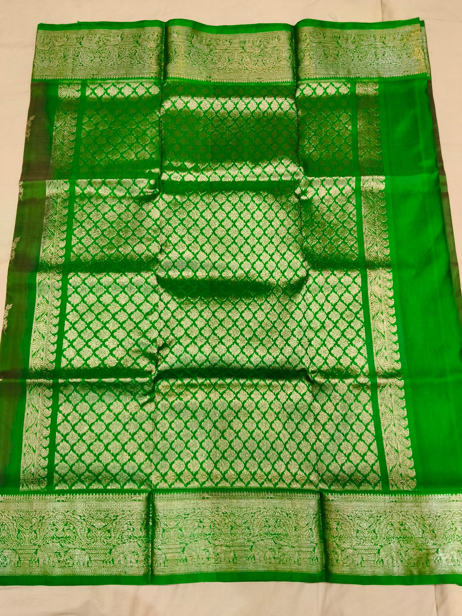 Pure Venkatagiri Pattu Saree - Image 2