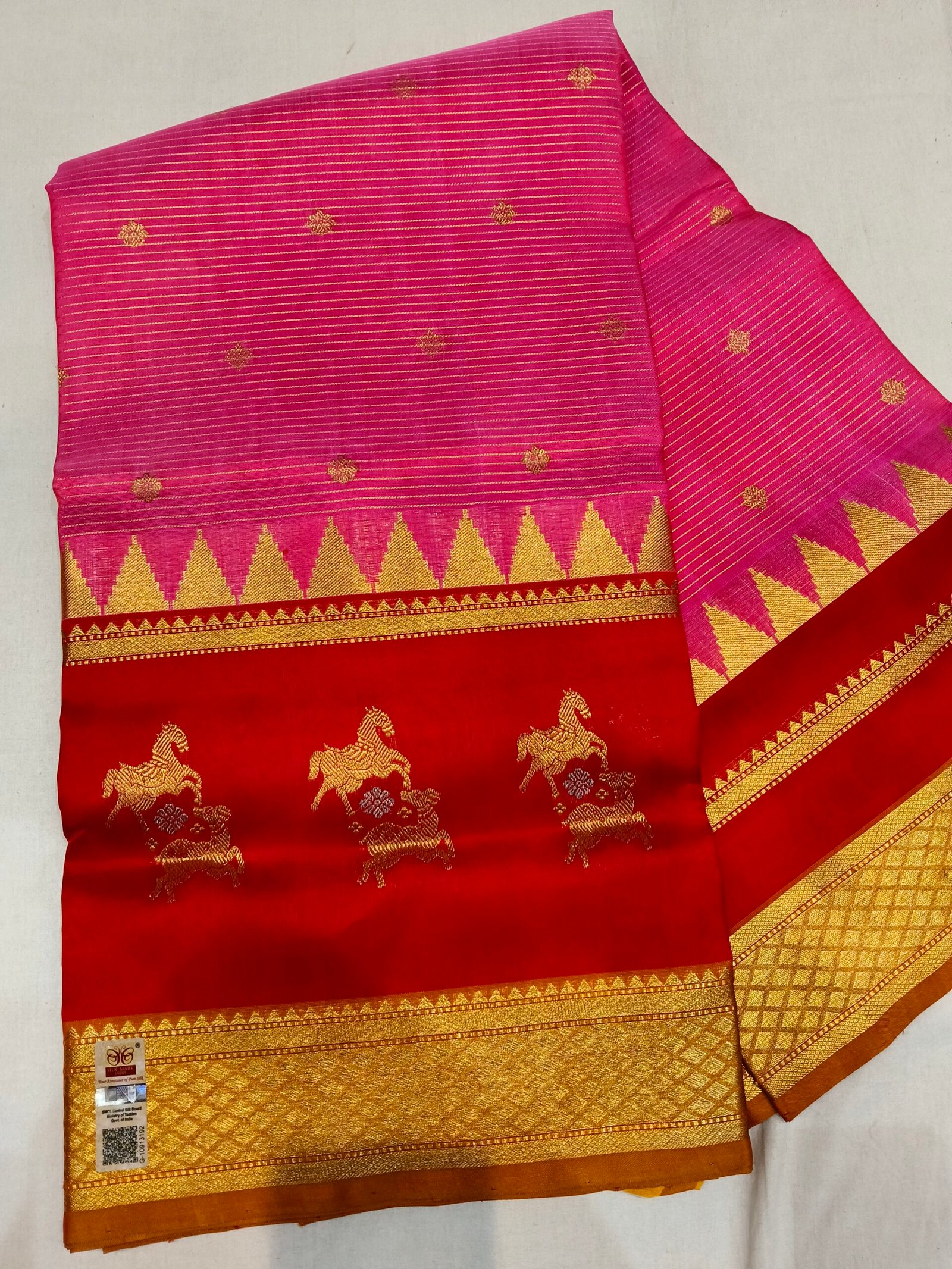 Pure Venkatagiri Pattu Saree
