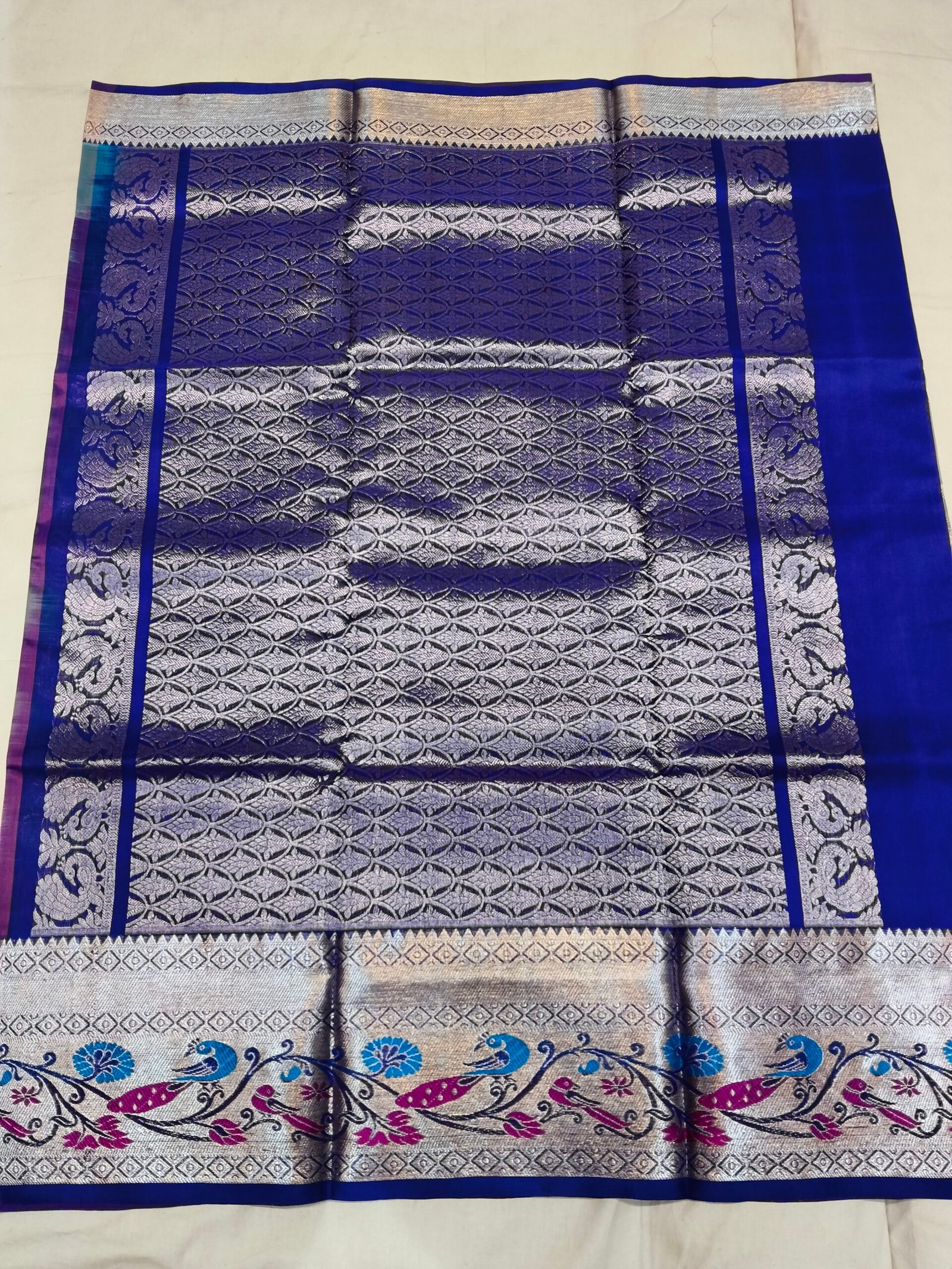 Pure Venkatagiri Pattu Saree - Image 2