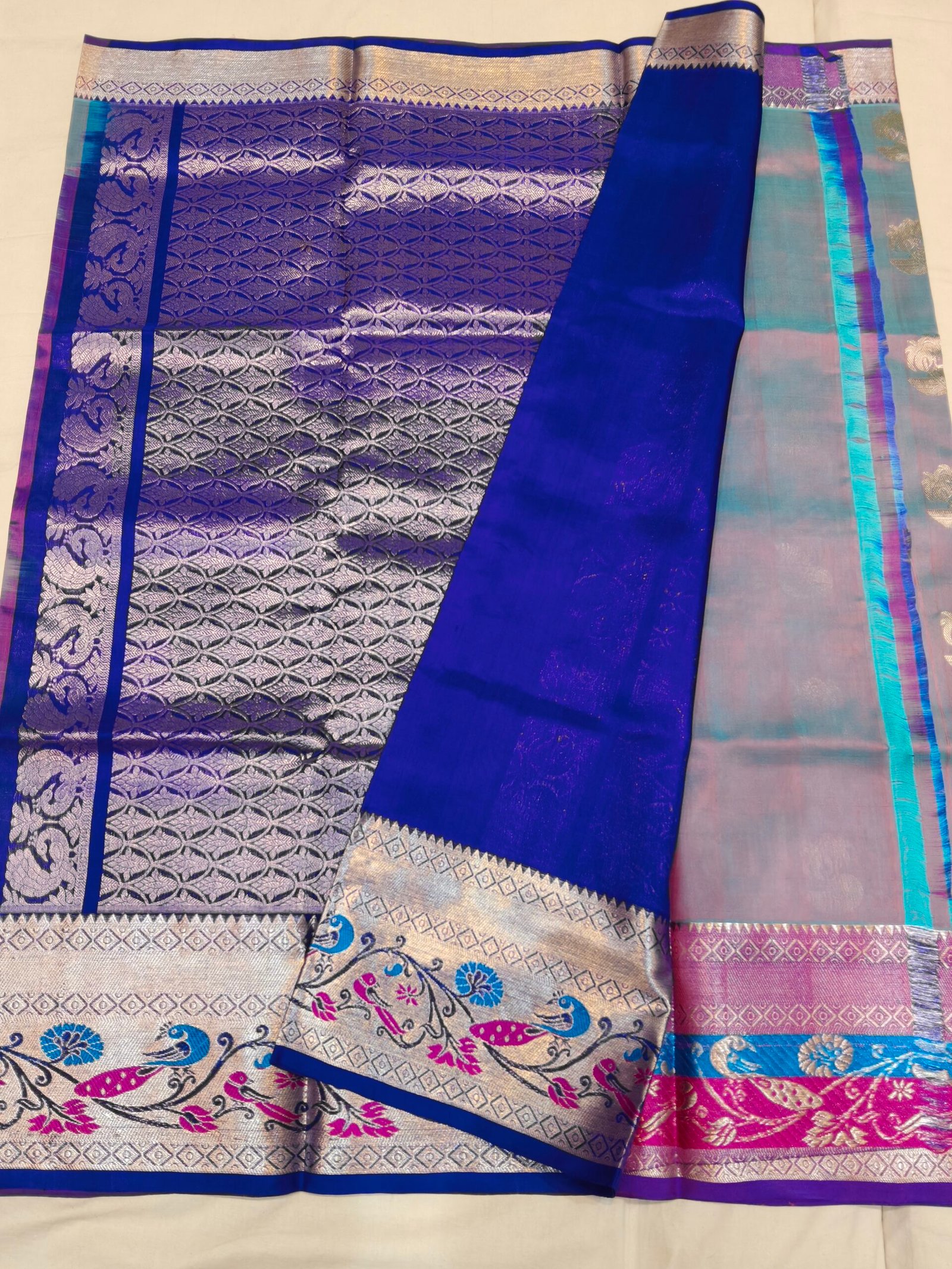 Pure Venkatagiri Pattu Saree - Image 3