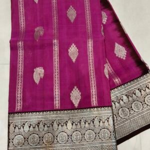 Pure Venkatagiri Pattu Saree